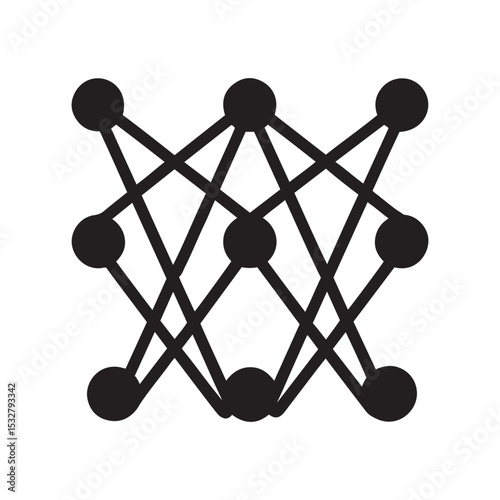 A vibrant 3D render of a molecular network, symbolizing the intricate connection between science, technology, and business communication