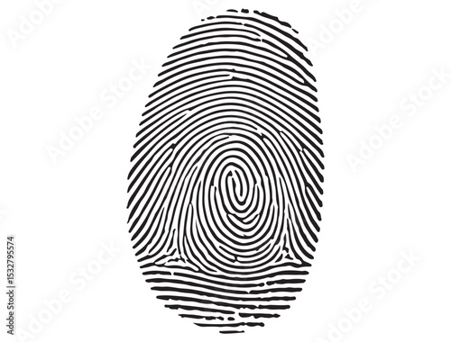 FINGERPRINT SILHOUETTE