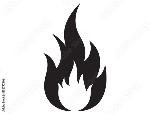  FIRE SILHOUETTE