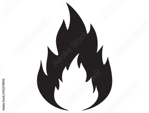  FIRE SILHOUETTE