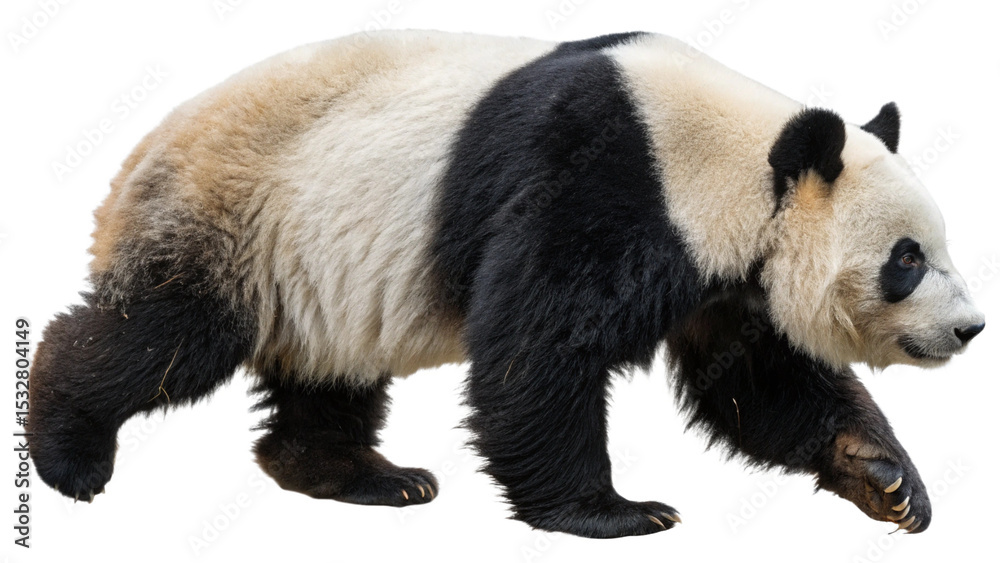 Obraz premium giant panda 18 months old