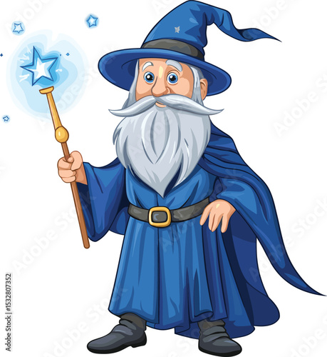 halloween witch with broom