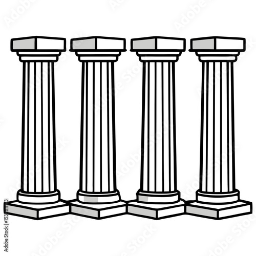Pillars of Islam Vector Art