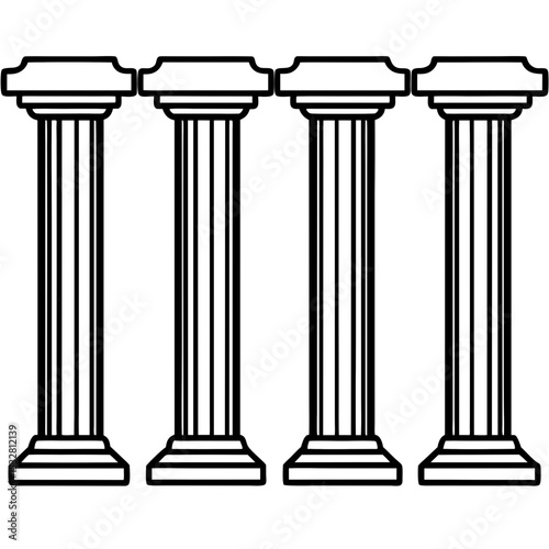 Pillars of Islam Vector Art