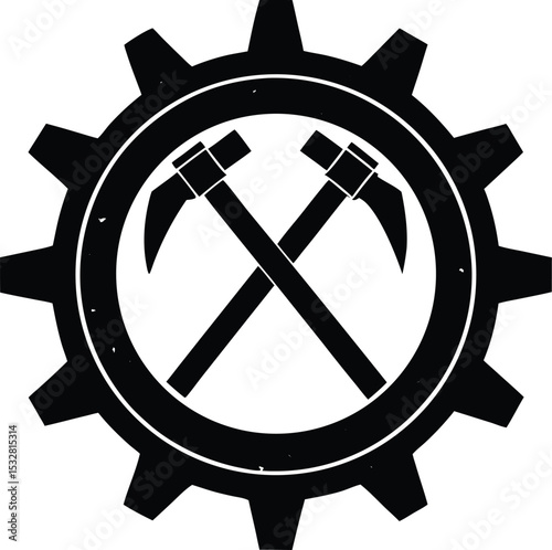 vector illustration of a compass