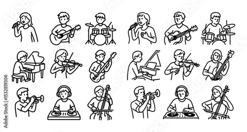Musical Instruments Icons