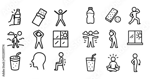 Energy Boost Icons