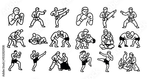 Martial Arts Icons