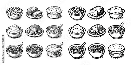 Comfort Food Icons