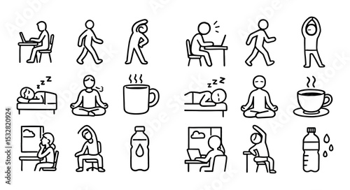 Break Strategy Icons