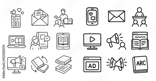 Marketing Strategy Icons