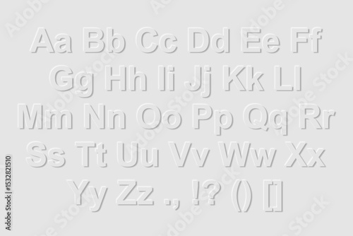 icon graffiti alphabet 3d drop shadow. font letter words alphabet sign