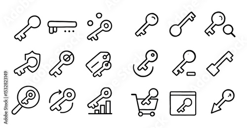 Keyword Icons Grid