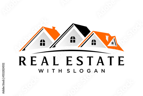 mortgage  vector logo design, Illustration graphic vector of house, building logo