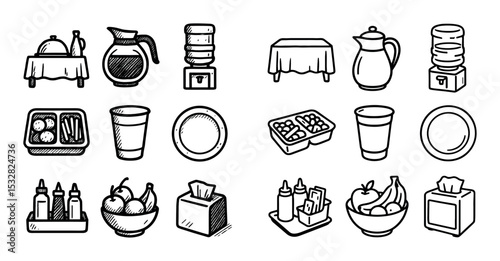 Catering Icon Set