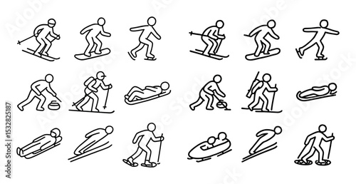 Winter Sports Icons