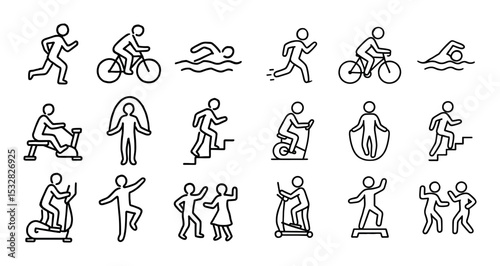 Cardio Exercise Icons