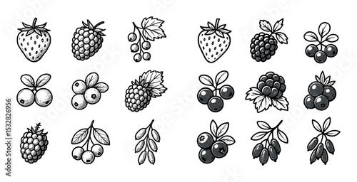 Red Berries Icons