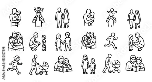 Family Icons Grid