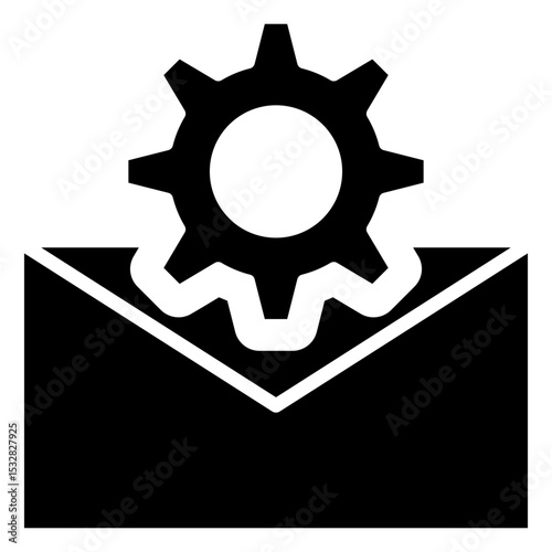 Automated Response Glyph Icon