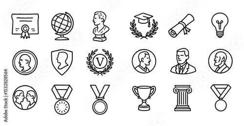 Academic Award Icons