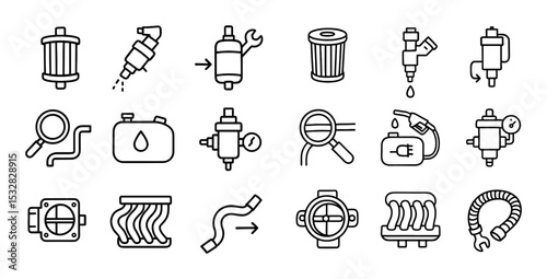Fuel System Icons