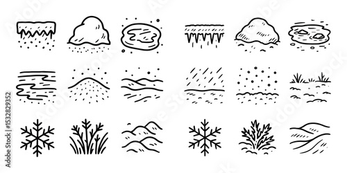 Winter Elements Icons
