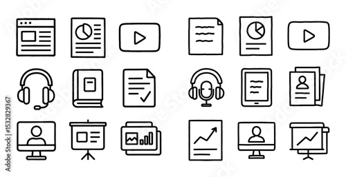 Content Format Icons