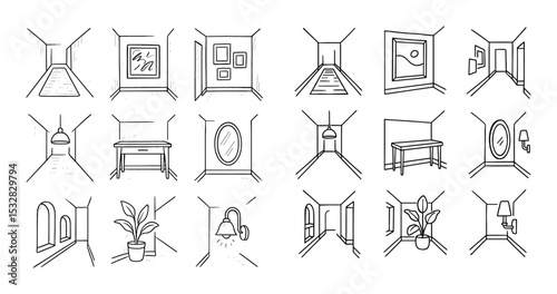 Hallway Icon Collection