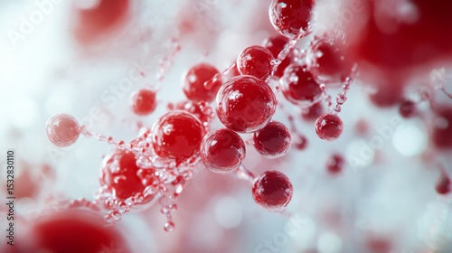 Artificial Hemoglobin Molecules Transporting Oxygen in Bloodstream