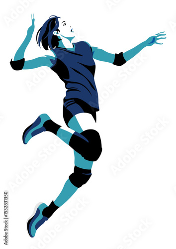 女子バレーボール選手
