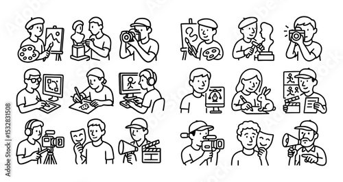 Creative Icons Grid