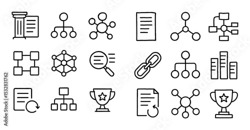 Hand-Drawn SEO Icons
