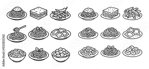 Pasta Icon Medley