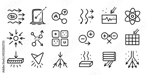 Particle Phenomena Icons