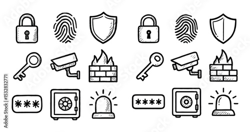 Security Icons Grid