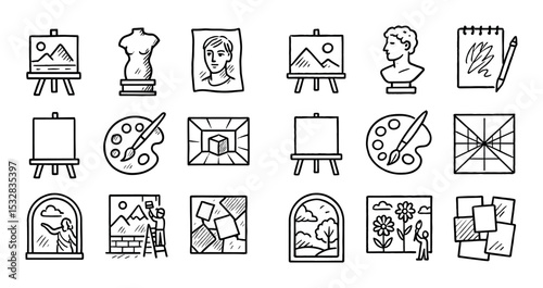 Art Icons Grid