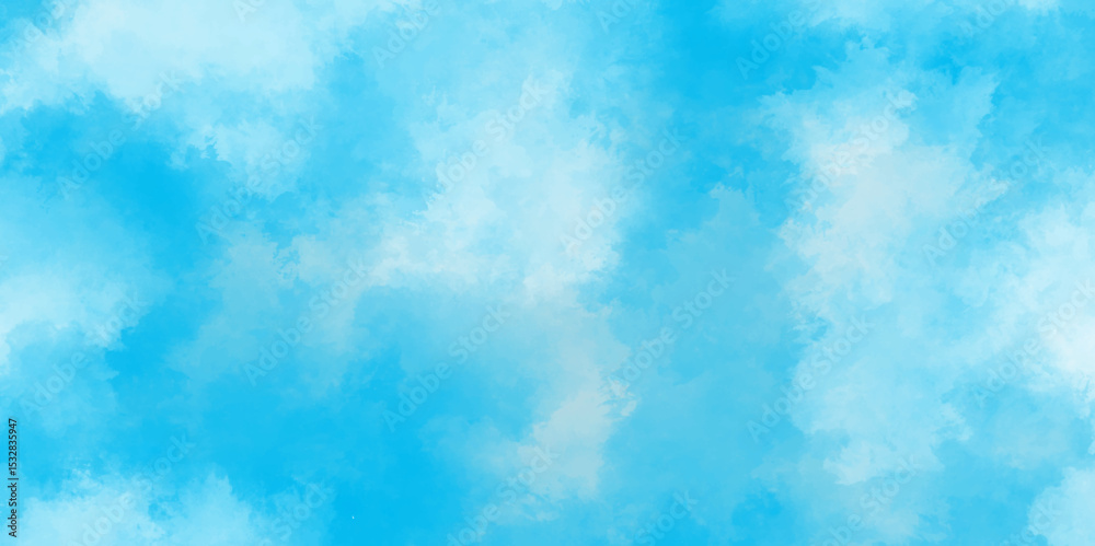 Fototapeta premium blue sky background. summer clear sky over sea beach. sky and cloud landscape. scattered white clouds. 