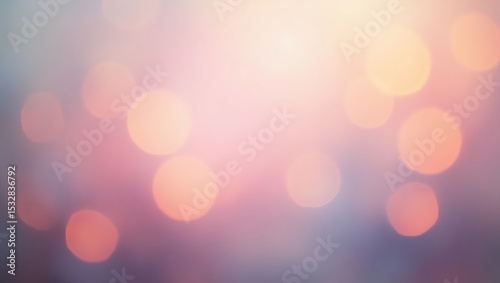 Soft Bokeh Lights in Pastel Hues Background image