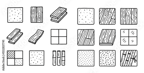 Flooring Finish Icons