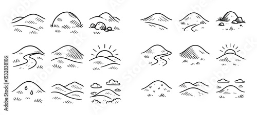 Rolling Hills Icons