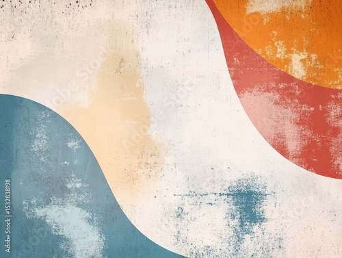 Abstract wave patterns modern art digital design creative space close-up view
