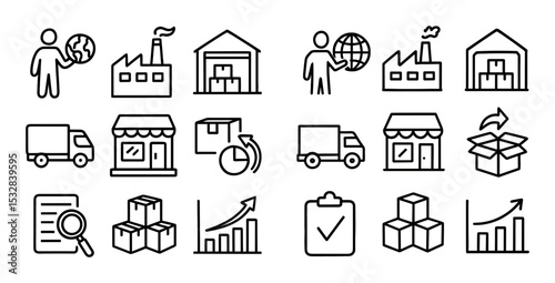 Supply Chain Icons