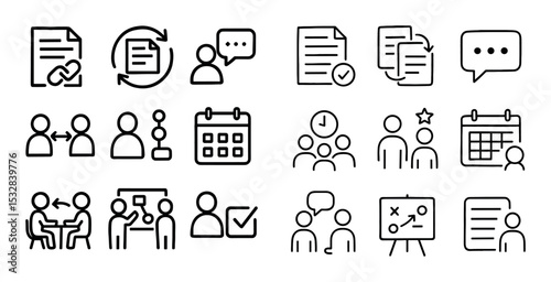 Collaboration Tips Icons