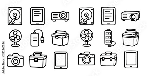 Electronic Device Icons