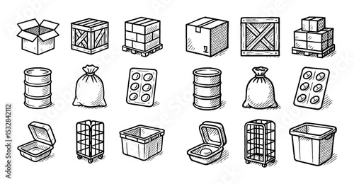 Packaging Icon Collection