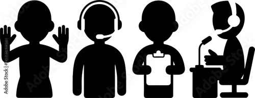 Customer Service Support Agentss Call Center Communication