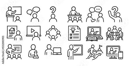 Teaching Methods Icons