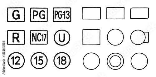 Film Rating Icons