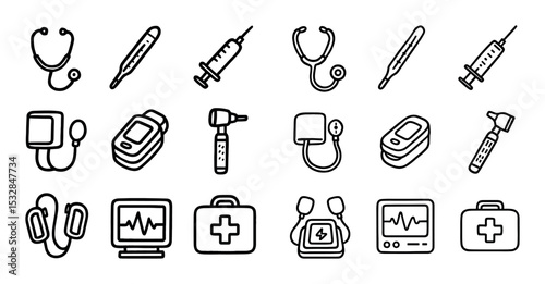 Medical Tools Icons